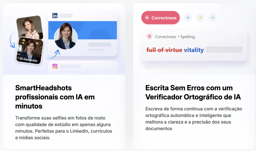 capturas de tela do site wps office